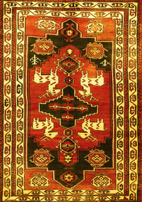 Persian Yellow Traditional Rug, tr1406yw