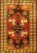 Persian Yellow Traditional Rug, tr1406yw