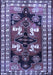 Persian Blue Traditional Rug, tr1406blu