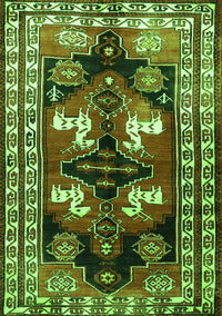 Persian Green Traditional Rug, tr1406grn