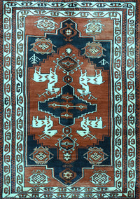 Persian Light Blue Traditional Rug, tr1406lblu