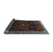 Sideview of Persian Light Blue Traditional Rug, tr1407lblu