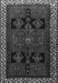 Persian Gray Traditional Rug, tr1407gry
