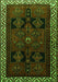 Persian Green Traditional Rug, tr1407grn