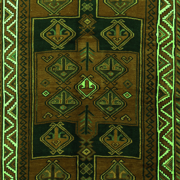 Persian Green Traditional Rug, tr1407grn