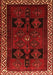 Persian Orange Traditional Rug, tr1407org