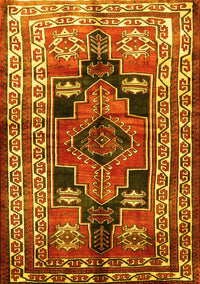 Persian Yellow Traditional Rug, tr1408yw