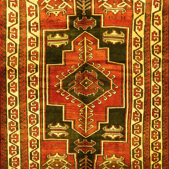 Persian Yellow Traditional Rug, tr1408yw
