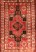 Persian Orange Traditional Rug, tr1408org