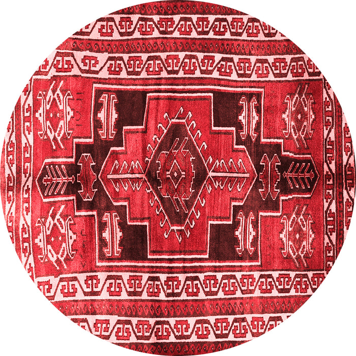Machine Washable Persian Red Traditional Rug, wshtr1408red