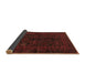 Sideview of Persian Brown Traditional Rug, tr1409brn