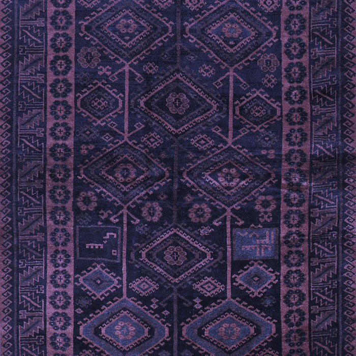 Machine Washable Persian Blue Traditional Rug, wshtr1409blu