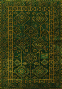 Persian Green Traditional Rug, tr1409grn