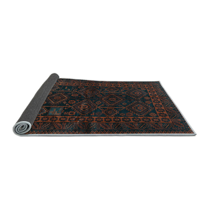 Sideview of Persian Light Blue Traditional Rug, tr1409lblu