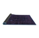 Sideview of Persian Blue Traditional Rug, tr1409blu