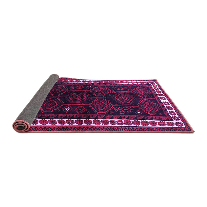 Sideview of Persian Purple Traditional Rug, tr1410pur