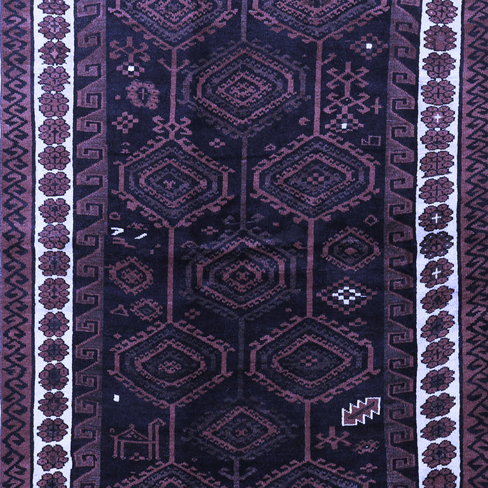 Machine Washable Persian Blue Traditional Rug, wshtr1410blu
