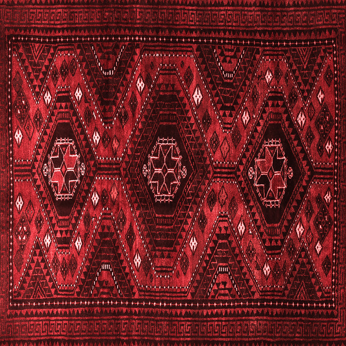 Machine Washable Persian Red Traditional Rug, wshtr1411red