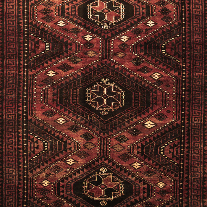 Machine Washable Persian Brown Traditional Rug, wshtr1411brn