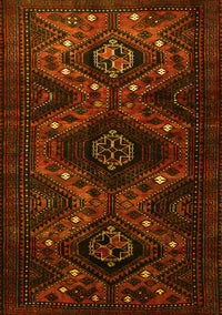 Persian Yellow Traditional Rug, tr1411yw