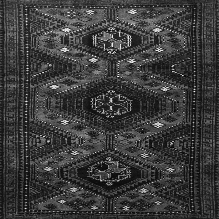 Serging Thickness of Persian Gray Traditional Rug, tr1411gry