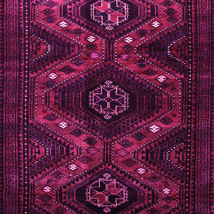 Machine Washable Persian Pink Traditional Rug, wshtr1411pnk