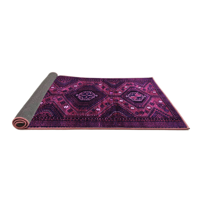 Sideview of Persian Purple Traditional Rug, tr1411pur