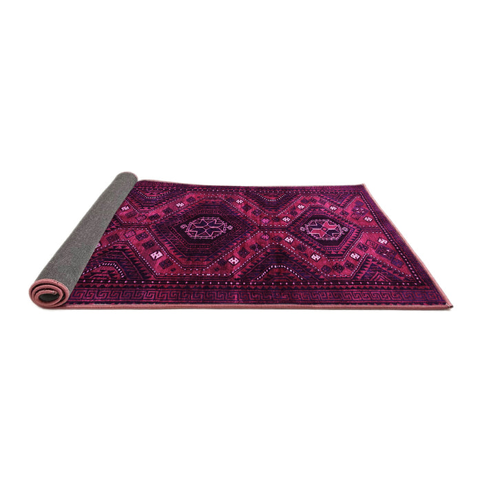Sideview of Persian Pink Traditional Rug, tr1411pnk