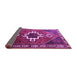 Sideview of Persian Purple Traditional Rug, tr1412pur