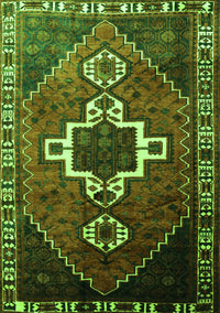 Persian Green Traditional Rug, tr1412grn