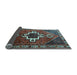 Sideview of Persian Light Blue Traditional Rug, tr1412lblu