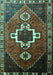 Persian Turquoise Traditional Rug, tr1412turq