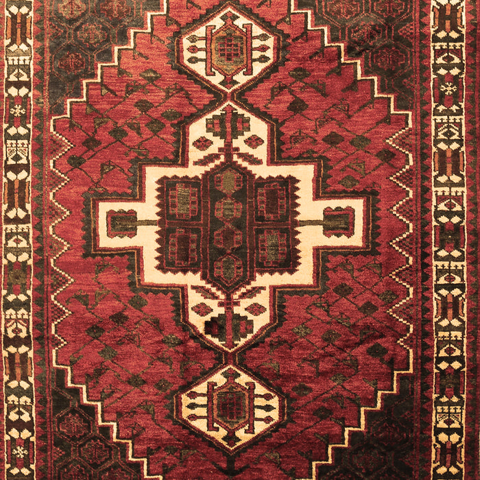 Machine Washable Persian Brown Traditional Rug, wshtr1412brn