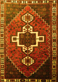 Persian Yellow Traditional Rug, tr1412yw