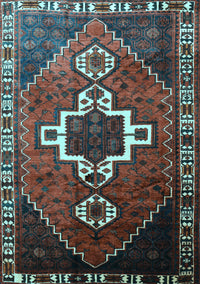 Persian Light Blue Traditional Rug, tr1412lblu