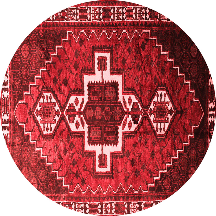 Machine Washable Persian Red Traditional Rug, wshtr1412red