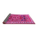 Sideview of Persian Pink Traditional Rug, tr1413pnk