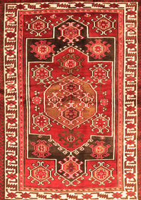 Persian Orange Traditional Rug, tr1413org