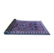 Sideview of Persian Blue Traditional Rug, tr1413blu