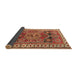Sideview of Persian Brown Traditional Rug, tr1413brn