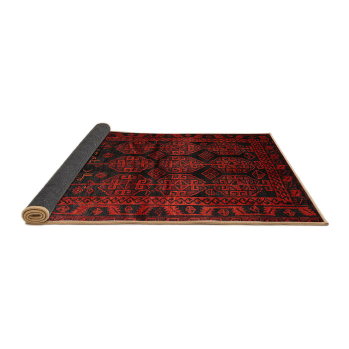 Sideview of Traditional Bakers Brown Persian Rug, tr1414