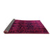 Sideview of Persian Pink Traditional Rug, tr1414pnk