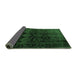 Sideview of Persian Emerald Green Traditional Rug, tr1414emgrn