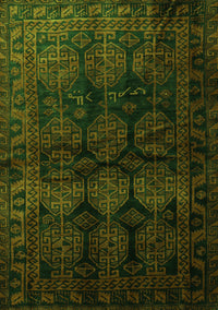 Persian Green Traditional Rug, tr1414grn