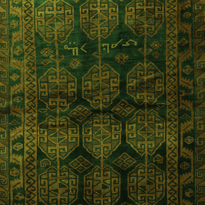 Persian Green Traditional Rug, tr1414grn