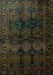 Persian Turquoise Traditional Rug, tr1414turq