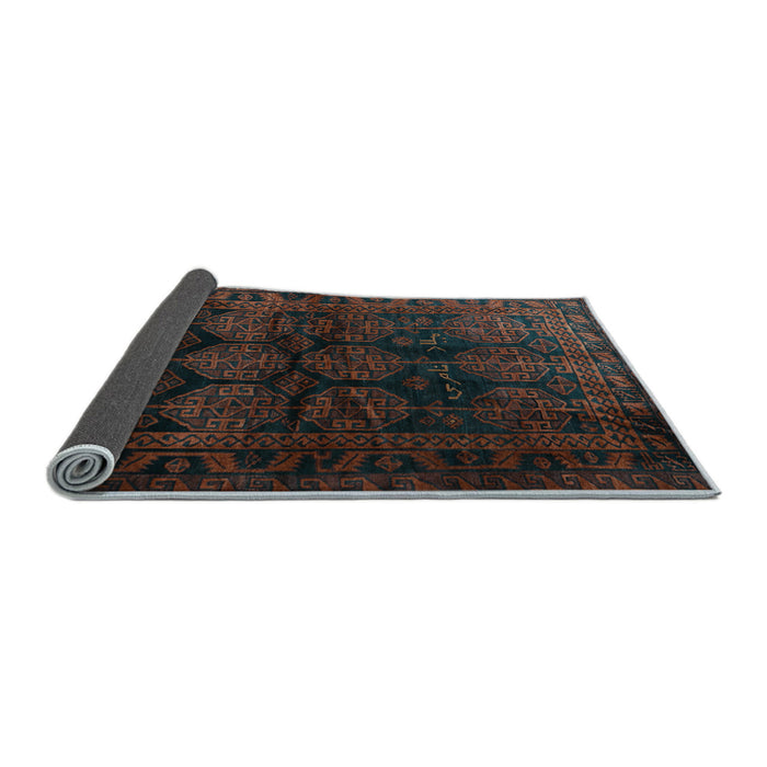 Sideview of Persian Light Blue Traditional Rug, tr1414lblu