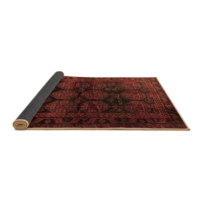 Sideview of Persian Brown Traditional Rug, tr1414brn