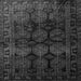 Serging Thickness of Persian Gray Traditional Rug, tr1414gry