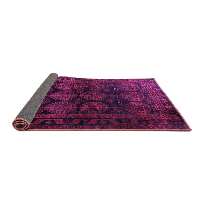 Sideview of Persian Purple Traditional Rug, tr1414pur